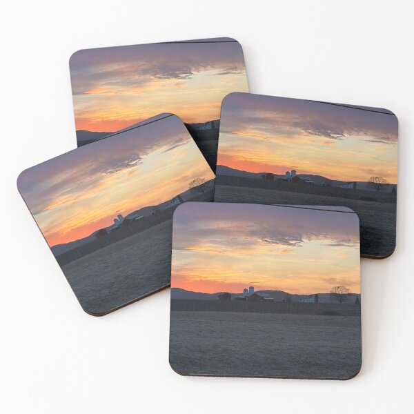 Item preview, Sunset of a Farm in Peru designed and sold by fierceautie.