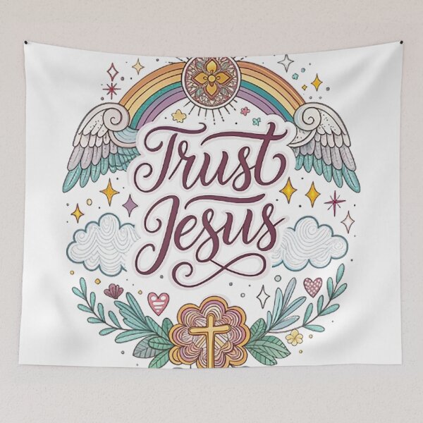 Item preview, TRUST JESUS designed and sold by likbatonboot.