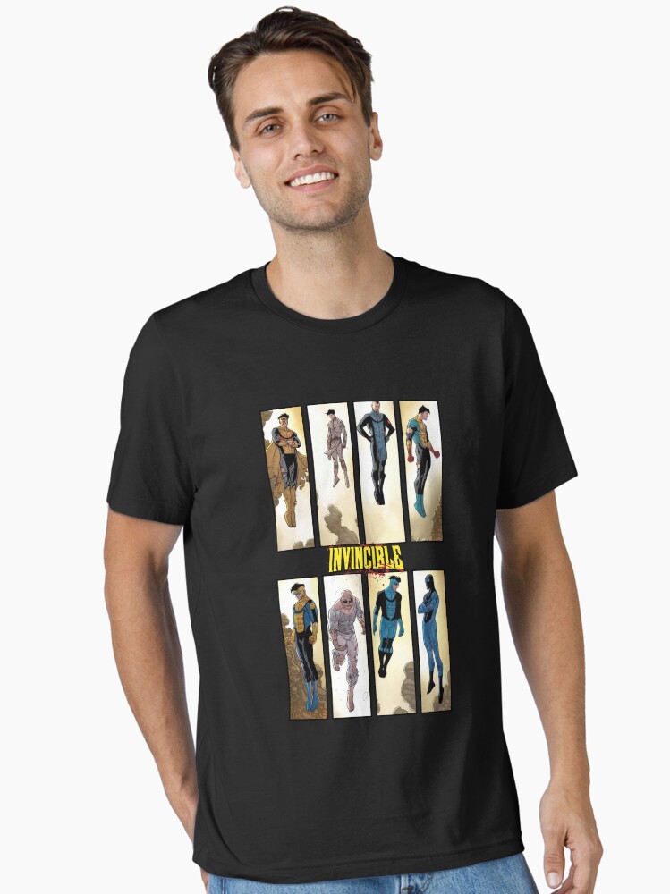 Thumbnail 2 of 7, Essential T-Shirt, Invincible Variants TV Show designed and sold by VirgilPeck.