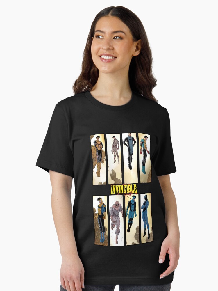 Thumbnail 1 of 7, Essential T-Shirt, Invincible Variants TV Show designed and sold by VirgilPeck.