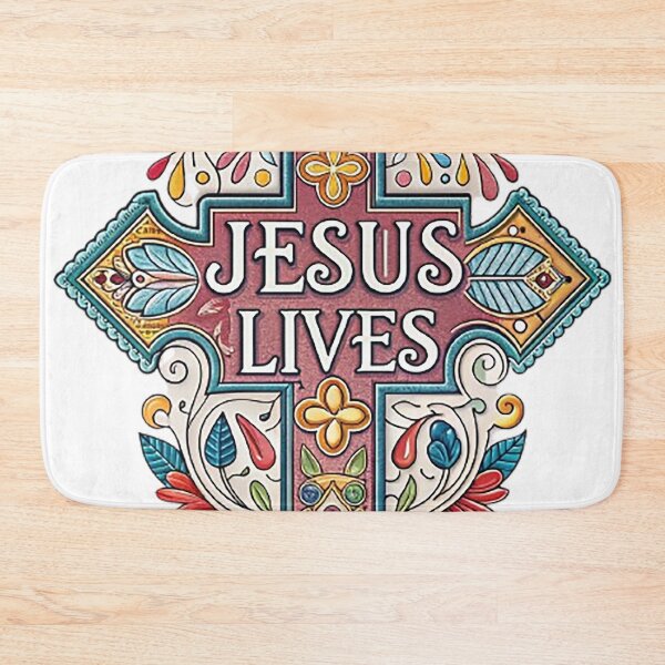 Item preview, JESUS LIVES designed and sold by likbatonboot.