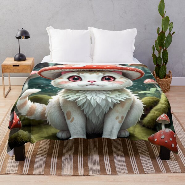 Item preview, Mushroom Cat 6 designed and sold by Dose of Dysfunction.