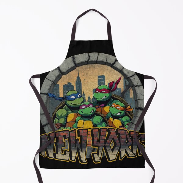 Item preview, Ninja Turtles New York Poster designed and sold by HappyHarmonyArt.