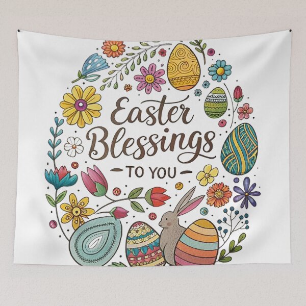 Item preview, EASTER BLESSINGS TO YOU designed and sold by likbatonboot.