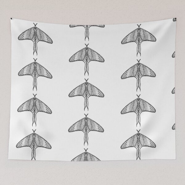 Item preview, Patterned Luna moth designed and sold by SJBT58.