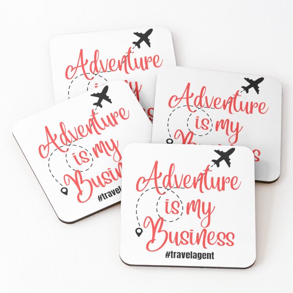 Item preview, Adventure is my Business  designed and sold by RahRahsCreation.