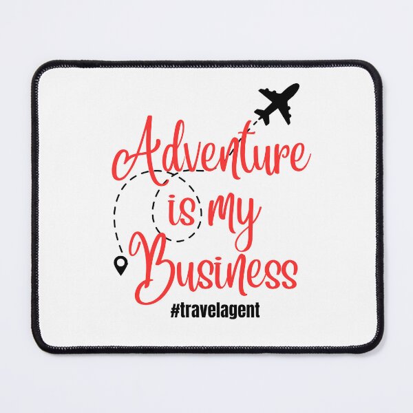 Item preview, Adventure is my Business designed and sold by RahRahsCreation.