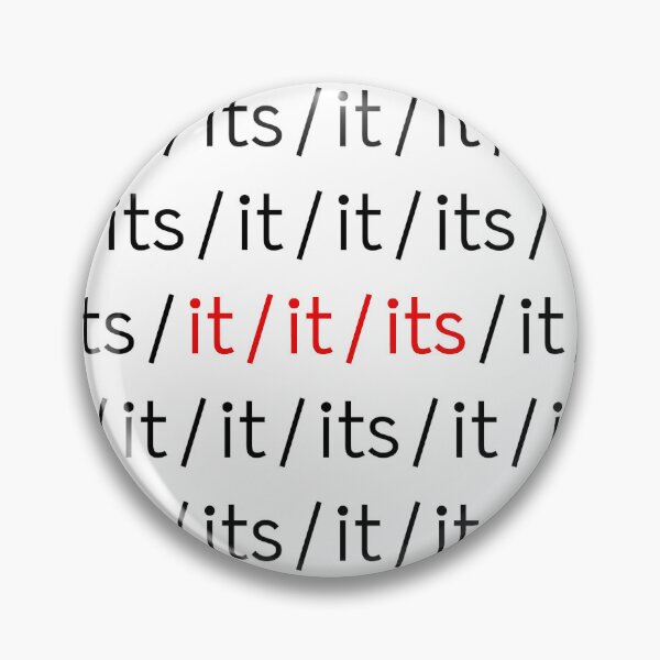 Item preview, It/Its Set designed and sold by porcupride.