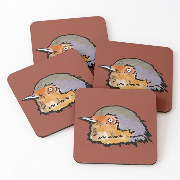 Item preview, Bird being shocked designed and sold by TigerArtStudio.