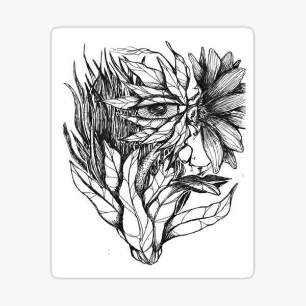Vista previa del artículo con la obra «La cara oculta de la Madre Naturaleza n.° 1», diseñado y vendido por MyBottomShelf.