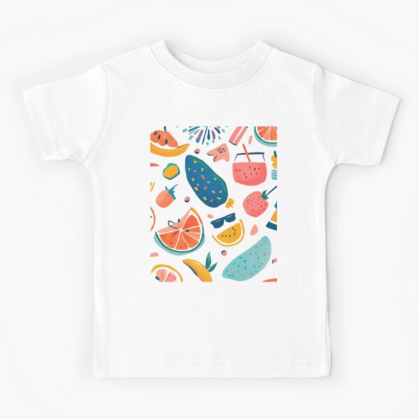 Item preview, Fruity Fun – Colorful Summer Pattern Design designed and sold by Home & Kiddos Creations.