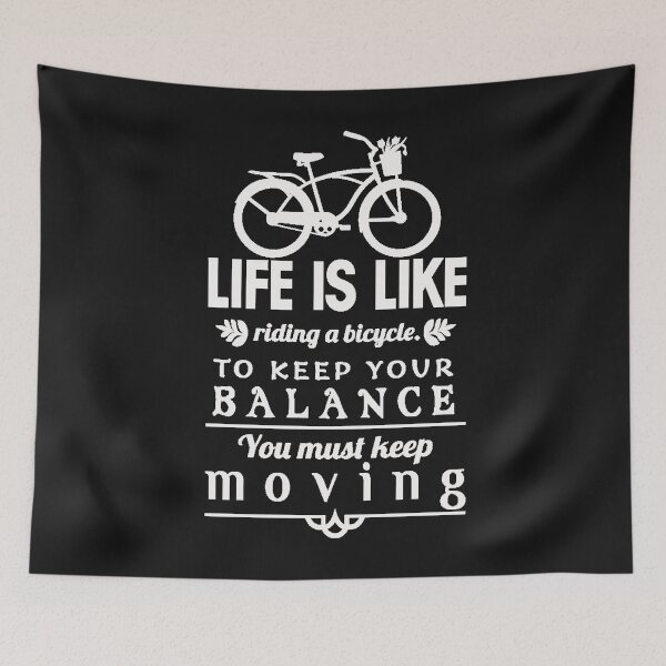 Item preview, Life Is Like Riding a Bicycle: Motivational designed and sold by Black_Art.
