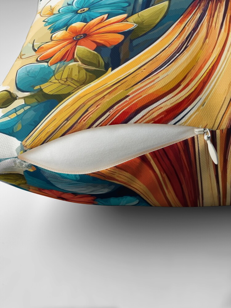 Thumbnail 2 of 4, Pillow, Freshen Up Your Space, Renew Your Mind designed and sold by bb-15artstudio.
