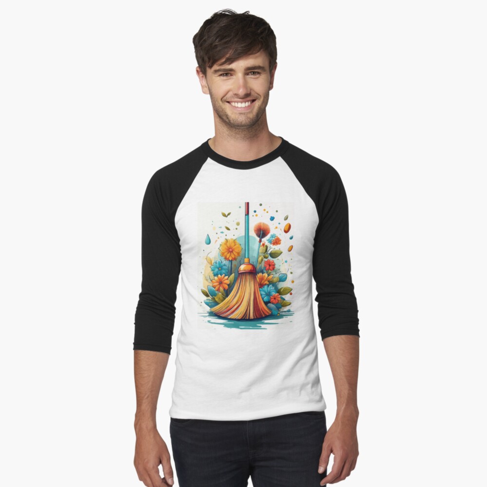 Item preview, Baseball ¾ Sleeve T-Shirt designed and sold by bb-15artstudio.