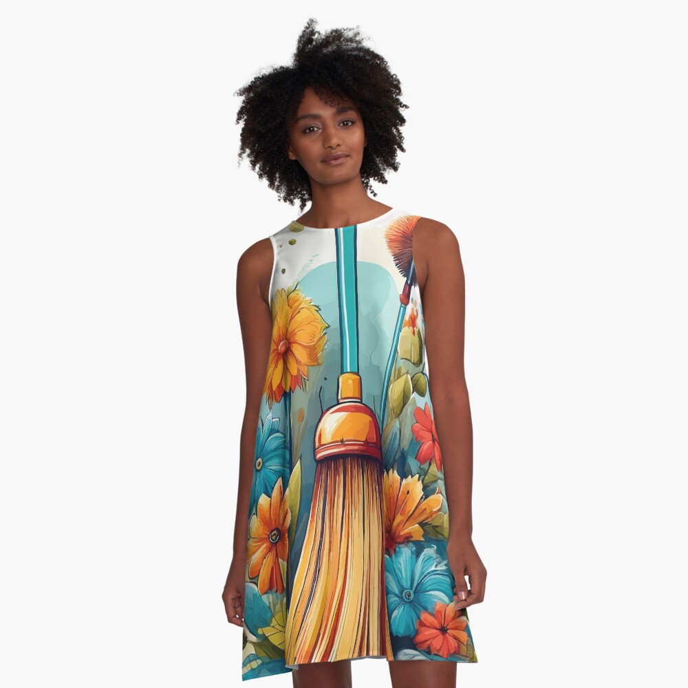 Item preview, A-Line Dress designed and sold by bb-15artstudio.