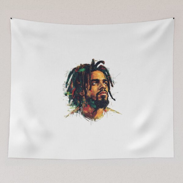 Item preview,  J. Cole – Conscious Rap Meets Street Art designed and sold by Ragil-Studio.