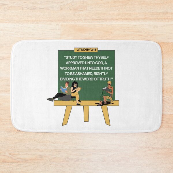 Item preview, STUDY TO SHOW THYSELF APPROVED UNTO GOD A WORKMAN THAT NEEDETH NOT TO BE ASHAMED designed and sold by wildwhimsical.
