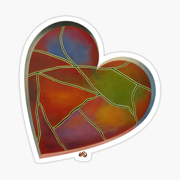 Item preview, Piercing broken heart designed and sold by EB-DigitalART.