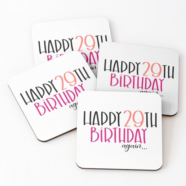 Item preview, Happy 29th Birthday Again designed and sold by Alaskandreamer.