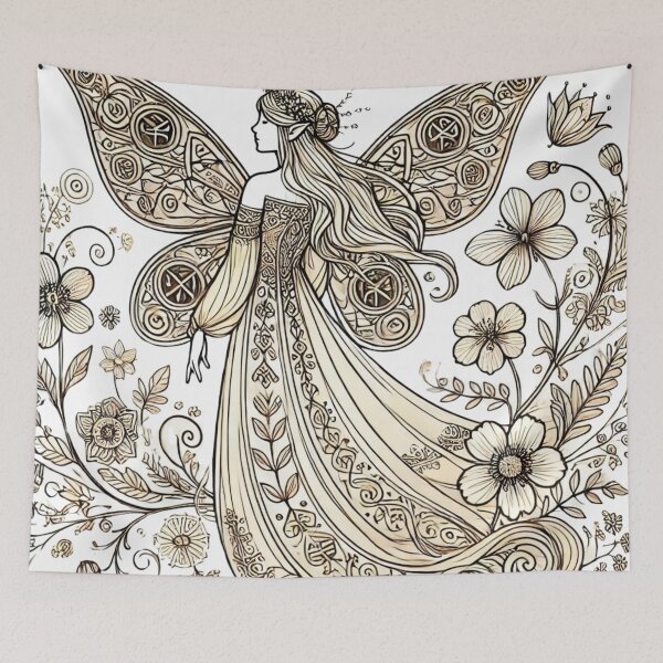 Item preview, Enchanted Nordic Bloom designed and sold by Oonward2021.