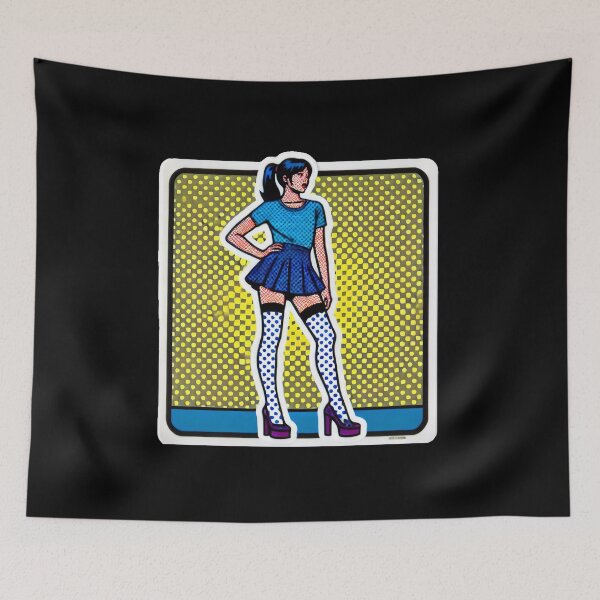 Item preview, Lichtenstein-Inspired Pop Art Print designed and sold by PinUpPizzazz.