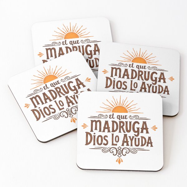 Item preview, "El Que Madruga, Dios Lo Ayuda"  designed and sold by CreativoDesign.