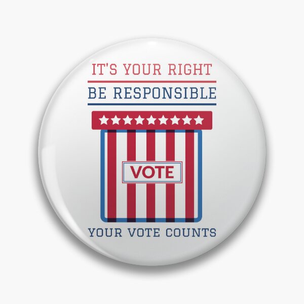 Item preview, Your Vote Counts  designed and sold by CrowCottage51.