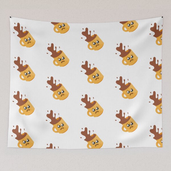 Item preview, Spilled Coffee Emoji Funny Coffee Lover Gift Relatable Cartoon  designed and sold by myfavoritesm4.