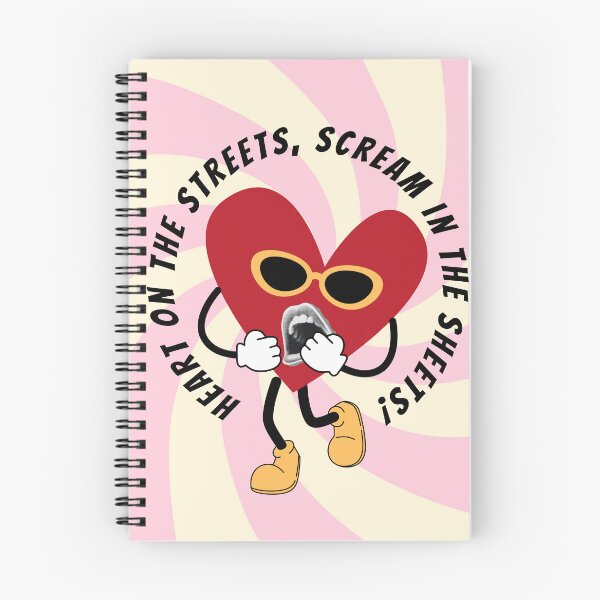 Item preview, Heart on the Streets, Scream in the Sheets - Quirky Retro Design designed and sold by printogoal.