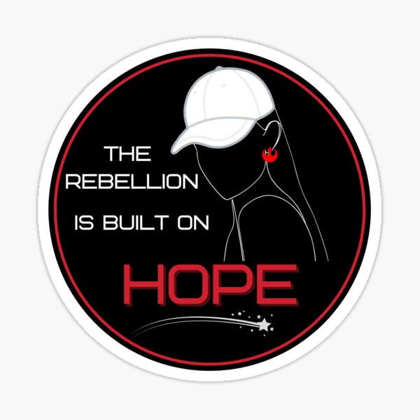 Item preview, The Rebellion is Built on Hope designed and sold by Itsokbirdie.