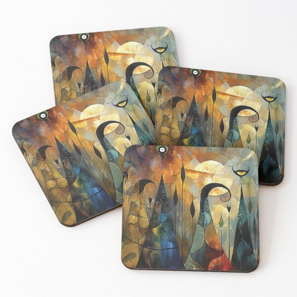 Item preview, Sentinels of the Dreaming Forest designed and sold by NeoNebulaArt.