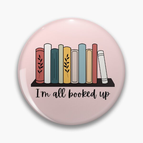 Item preview, I'm All Booked Up- Reading Themed designed and sold by Haministic.