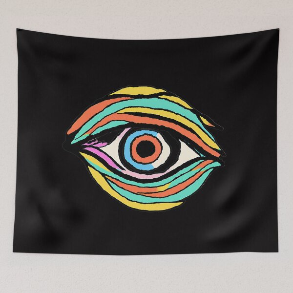Item preview, Vision: a colourful hypnotic eye designed and sold by Andykinoz.