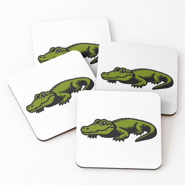 Item preview, Cartoon Alligator with Toothy Grin designed and sold by theartfulaspie.
