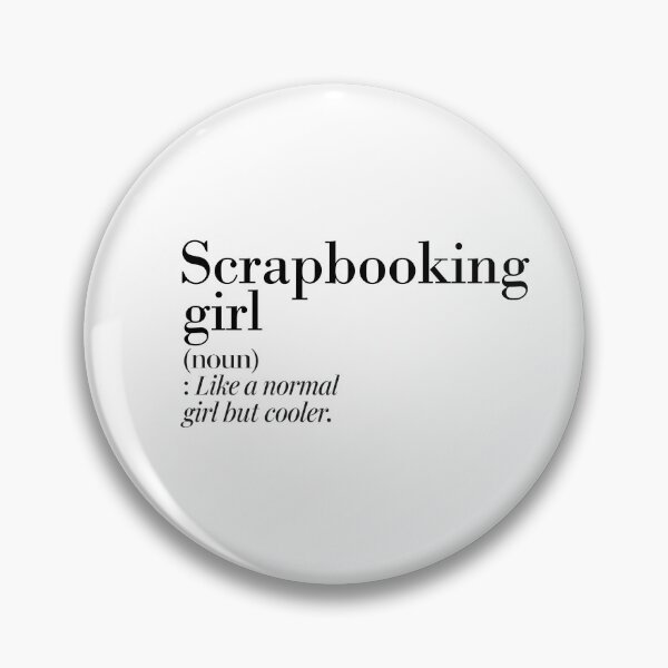 Item preview, Scrapbooking Girl Definition - Funny Scrapbooking Lover designed and sold by Watsonarts.