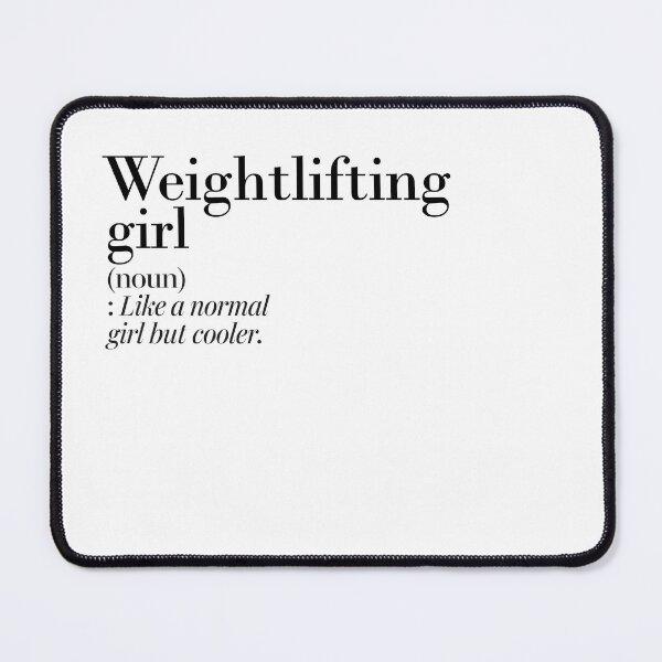 Item preview, Weightlifting Girl Definition - Funny Weightlifting Lover designed and sold by Watsonarts.