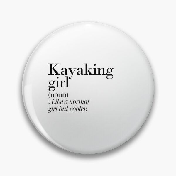 Item preview, Kayaking Girl Definition - Funny Kayaking Lover designed and sold by Watsonarts.
