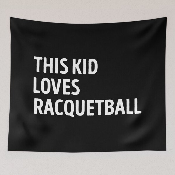 Item preview, This Kid Loves Racquetball Funny Racquetball Lover designed and sold by RareBunny.