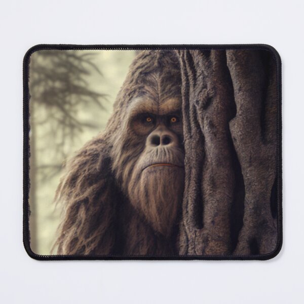 Item preview, The Sasquatch - Bigfoot, Cryptid, Yeti, Wall Art, Paintings, Cool Art, Poster, Digital Art, Art, AI Art designed and sold by GSizzle1.