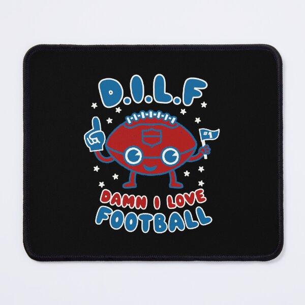 Item preview, Damn I Love Football, Milf, Football Season Dad Jokes designed and sold by GabrieSketcham.