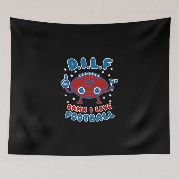 Item preview, Damn I Love Football, Milf, Football Season  Dad Jokes designed and sold by GabrieSketcham.