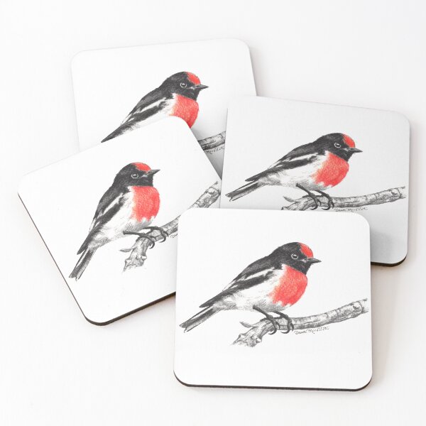 Item preview, Scarlet Robin Redbreast designed and sold by DingbatDesigns.