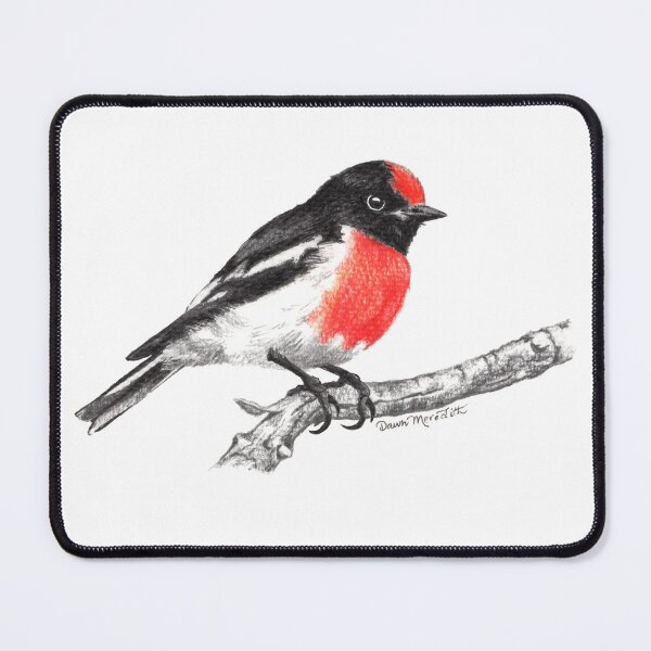 Item preview, Scarlet Robin Redbreast designed and sold by DingbatDesigns.