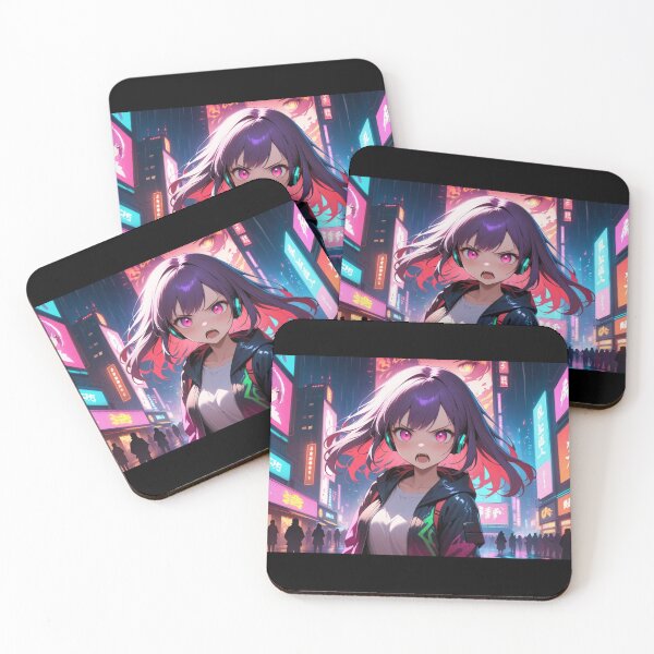 Item preview, Phonk Beats and Cyberpunk Streets Girl designed and sold by brendanre.