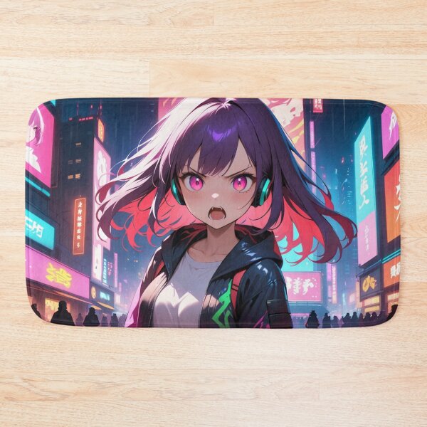Item preview, Phonk Beats and Cyberpunk Streets Girl designed and sold by brendanre.