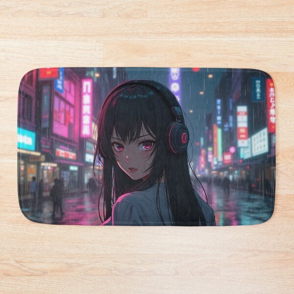 Item preview, Phonk Beats and Cyberpunk Streets Girl designed and sold by brendanre.