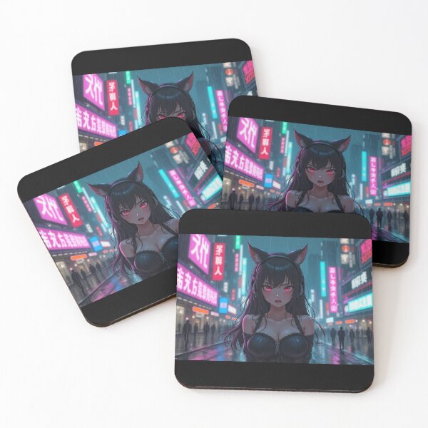 Item preview, Phonk Beats and Cyberpunk Streets Girl designed and sold by brendanre.
