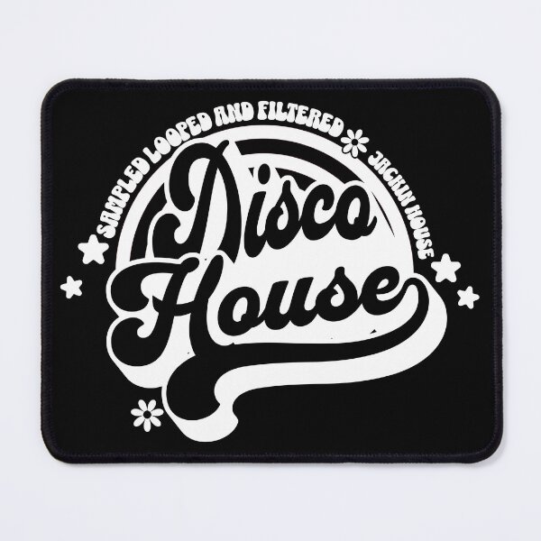 Item preview, DISCO HOUSE - Retro Rainbow (White) designed and sold by Discothreadz.