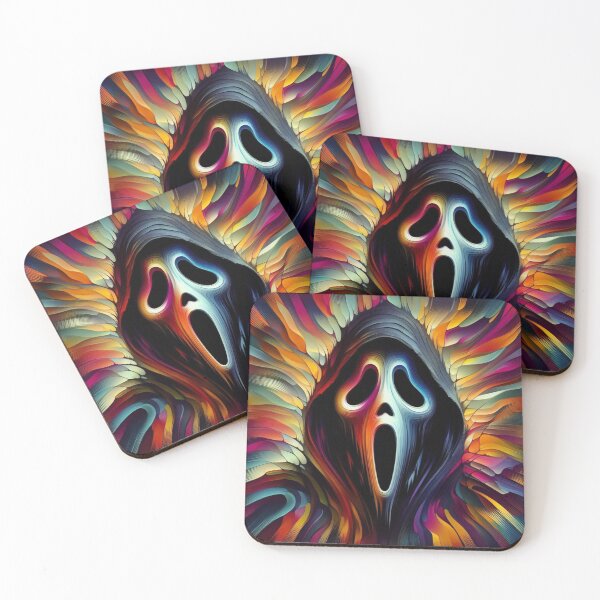 Item preview, Ghostface in Rainbow Abstract  designed and sold by Ghostface2025.