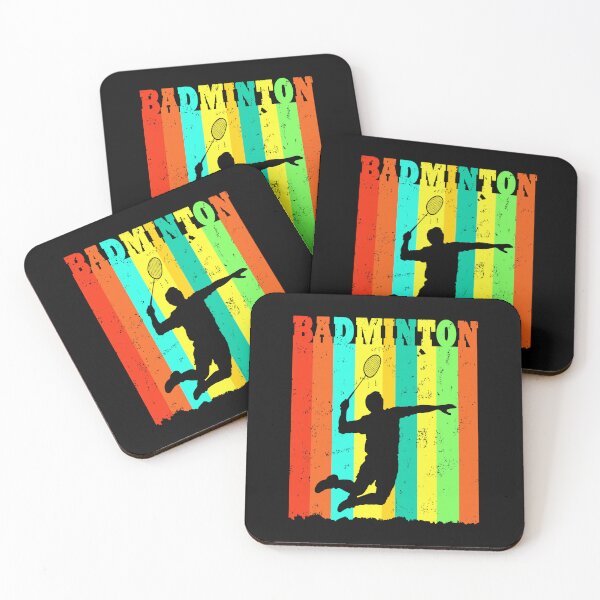 Item preview, Badminton Player Silhouette Vintage designed and sold by allistermariam.